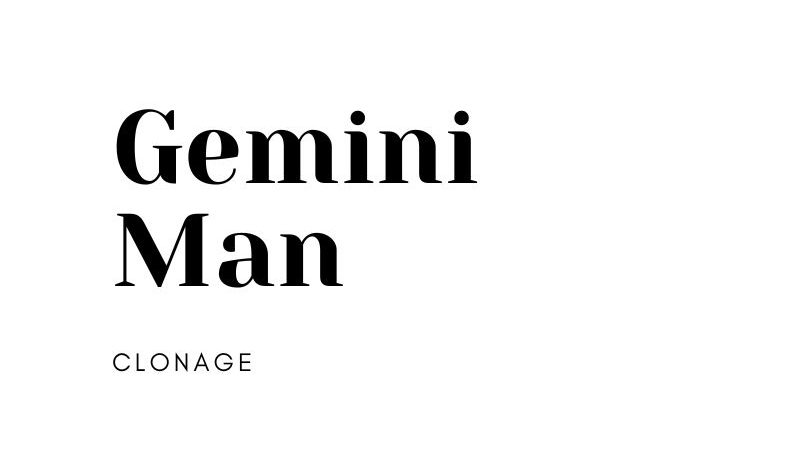 gemini man acteur clone