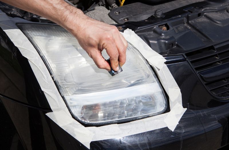 comment nettoyer les phares de voiture