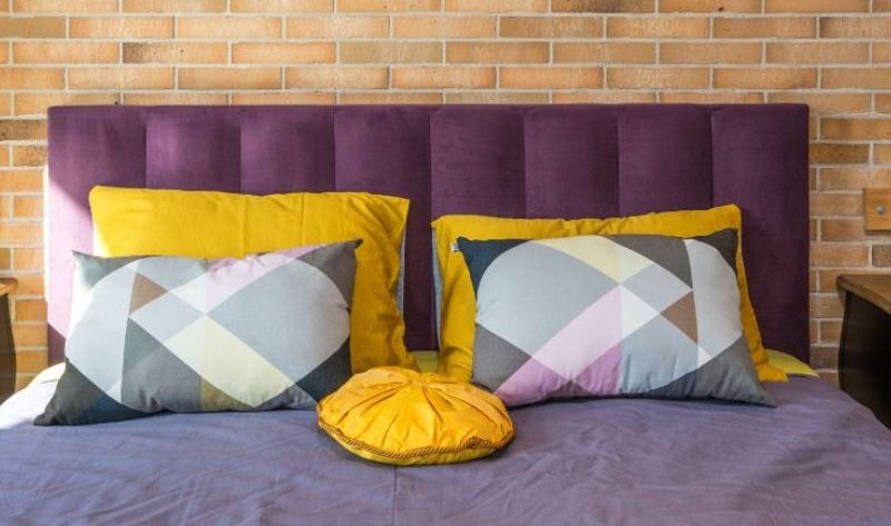 tête de lit en peinture