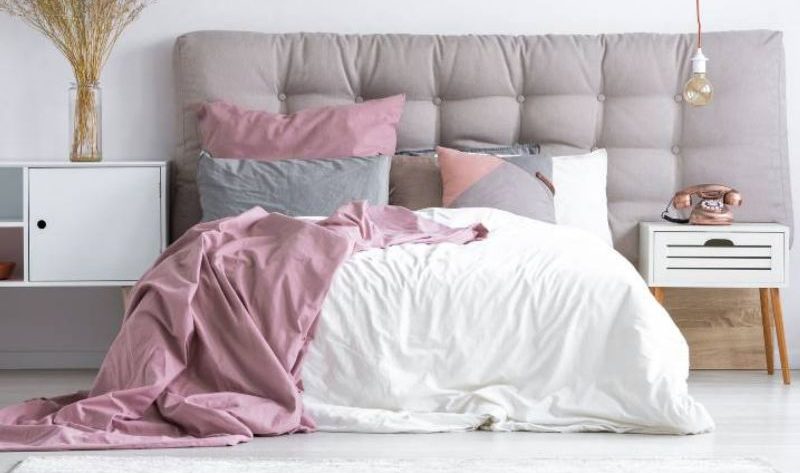 tissu pour tete de lit