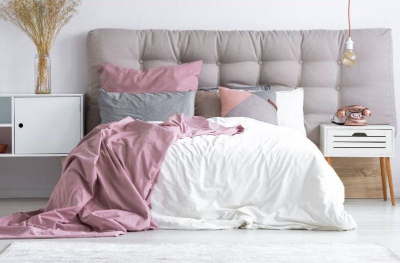 tissu pour tete de lit