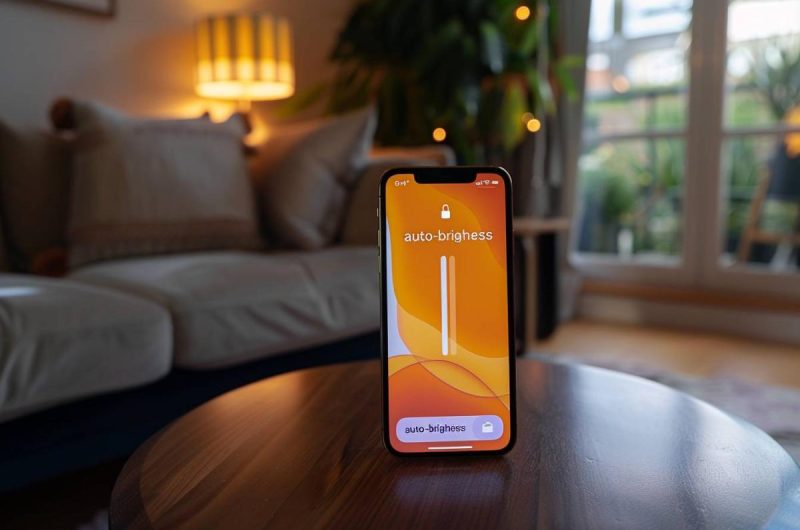 Luminosité iPhone baisse seule : solutions possibles