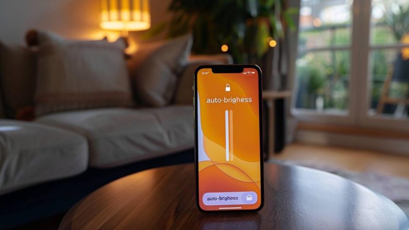 Luminosité iPhone baisse seule : solutions possibles